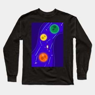 Space journey Long Sleeve T-Shirt